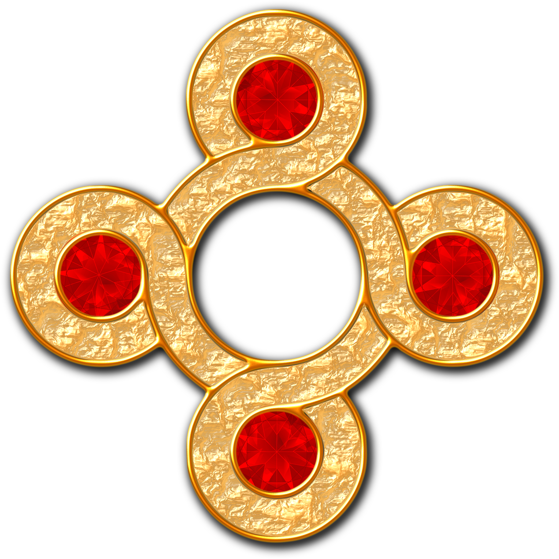 Clipart Loopy Circle Jewelry - Jewellery (2400x2400), Png Download
