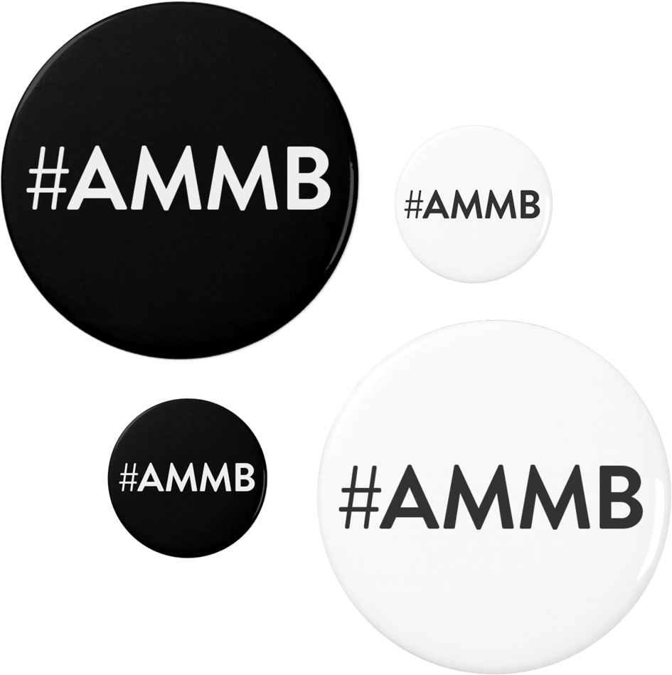 Ammb Buttons (1000x1000), Png Download