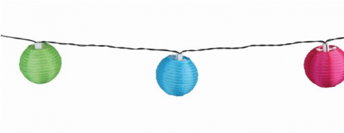 Luxform Fiesta Solar String Lights - Solar Power (500x500), Png Download