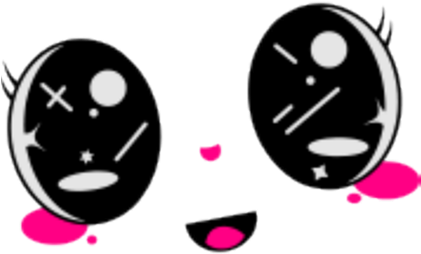 Kawaii Face Png - Imagenes De Caritas Kawaii (420x420), Png Download