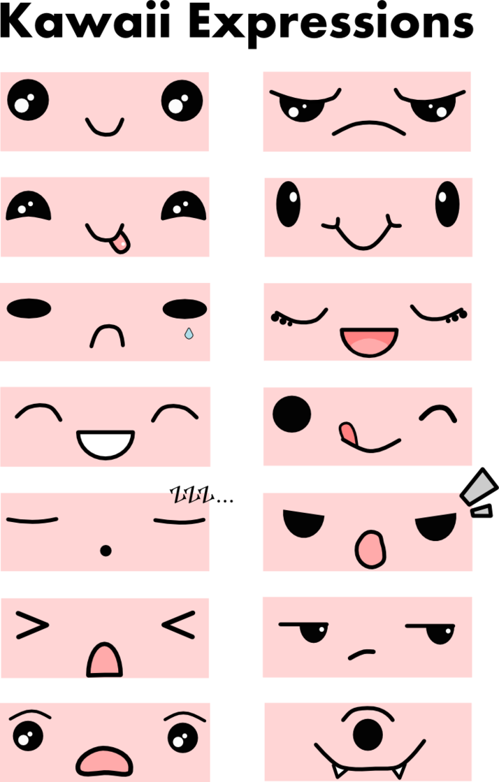 かわいいねこちゃん Kawaii Doodles, Cute Kawaii Drawings, Kawaii - Imagenes De Ojos Kawaii Para Dibujar (478x750), Png Download