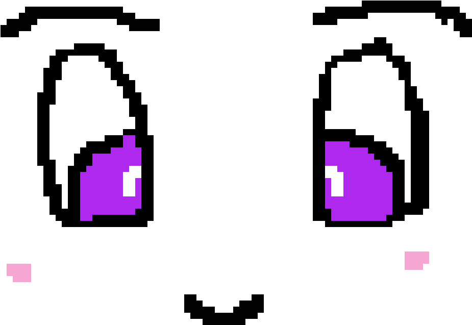 Kawaii Face - Graphic Design (1128x948), Png Download