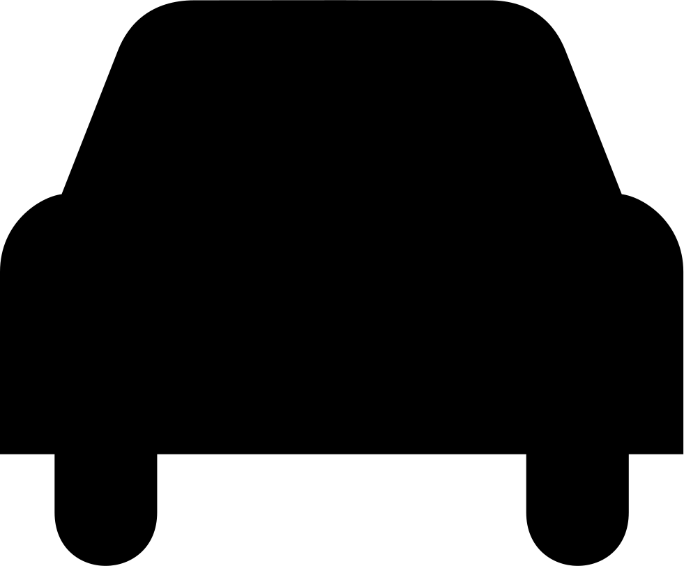 Car Silhouette - - Car Clipart (981x812), Png Download