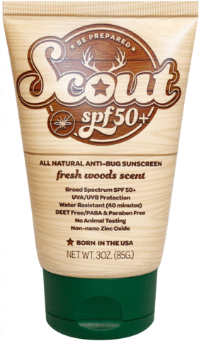 Scout Sunscreen/repellant - Bug Repellent With Sunscreen (480x480), Png Download