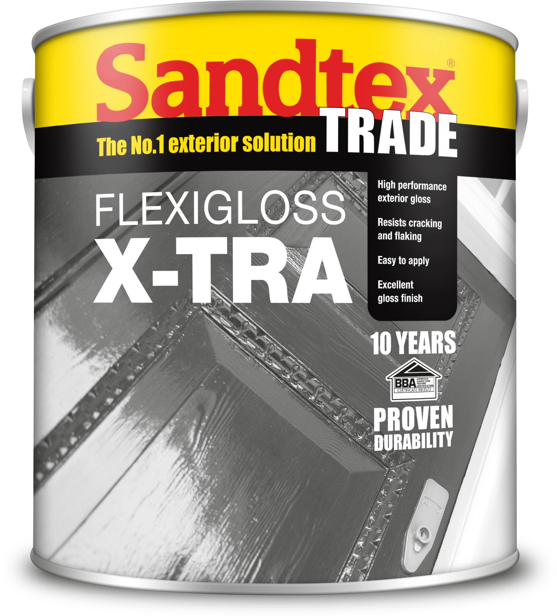 Sandtex Exterior Gloss White - Crown Trade Sandtex Flexible Primer Undercoat Grey (2008x2244), Png Download