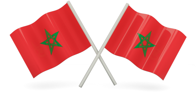 Morocco Flag Png File - Moroccan Flag Png (640x480), Png Download