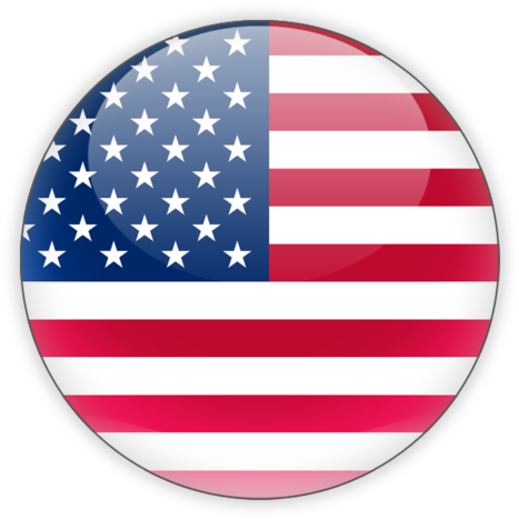 Cliquez Ici Pour La Version Française Click Here For - Us Flag Icon Round (640x480), Png Download