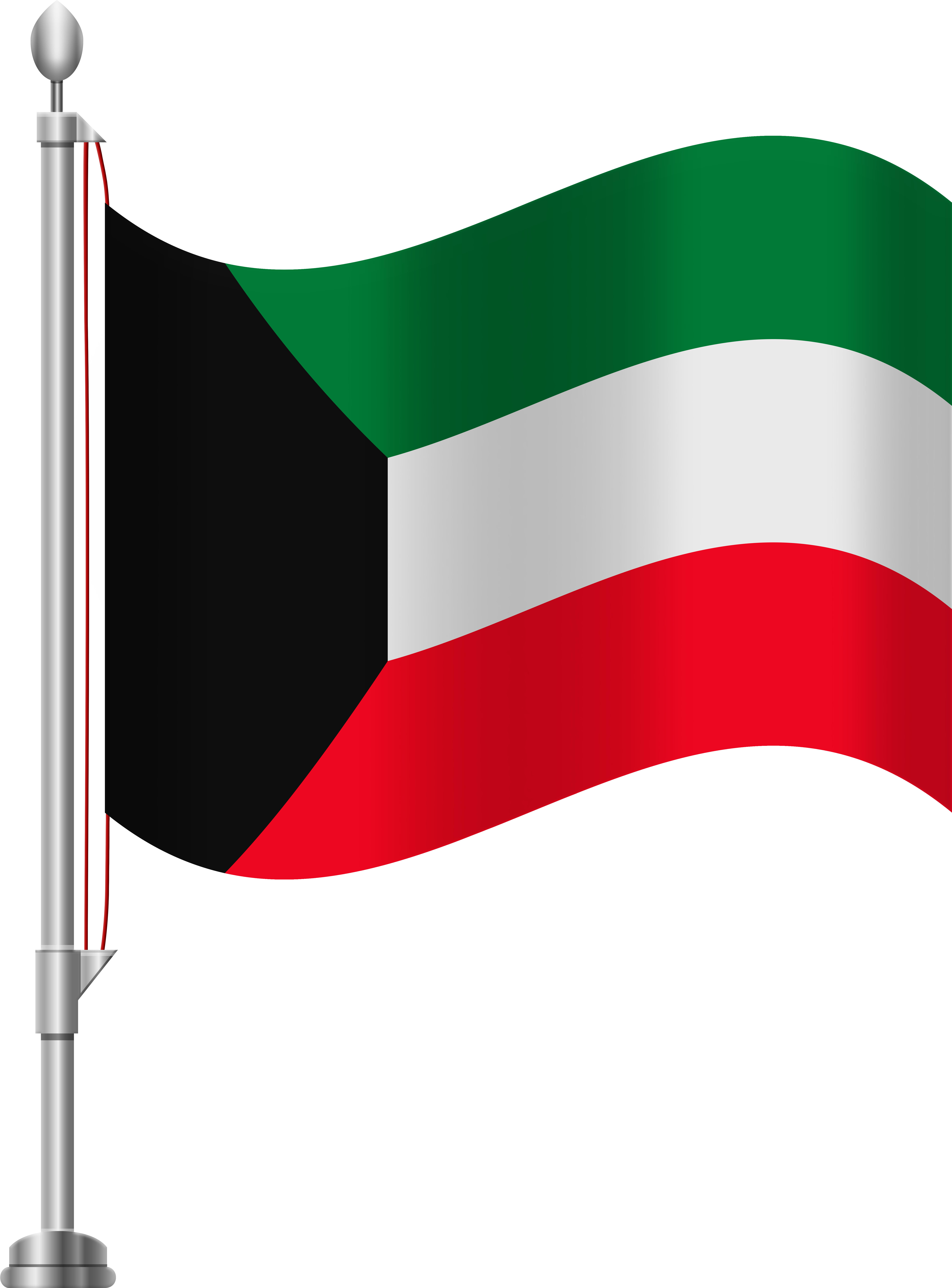 Kuwait Flag Png Clip Art (6141x8000), Png Download