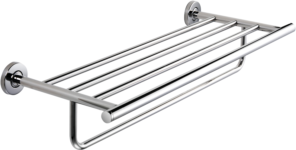 Franke Double Towel Rack In Combination Of Towel Shelf - Shelf (1000x1000), Png Download