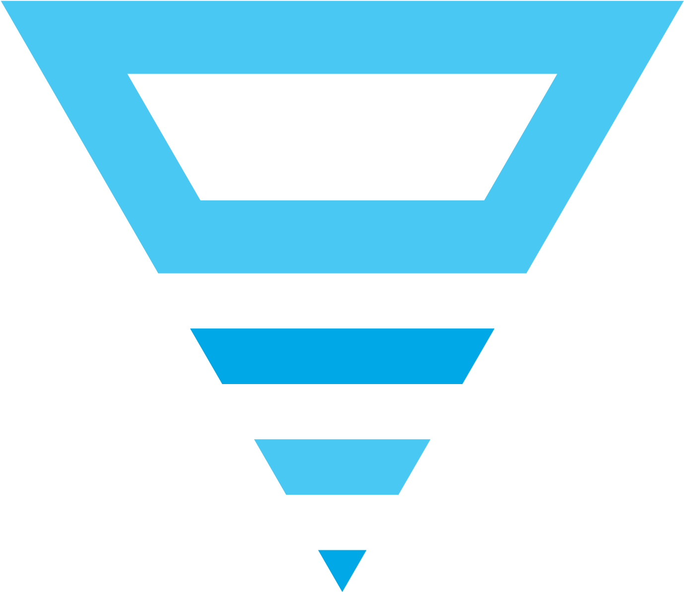 Simply Put, A Sales Funnel Is A Series Of Steps Or - Poster (1421x1229), Png Download