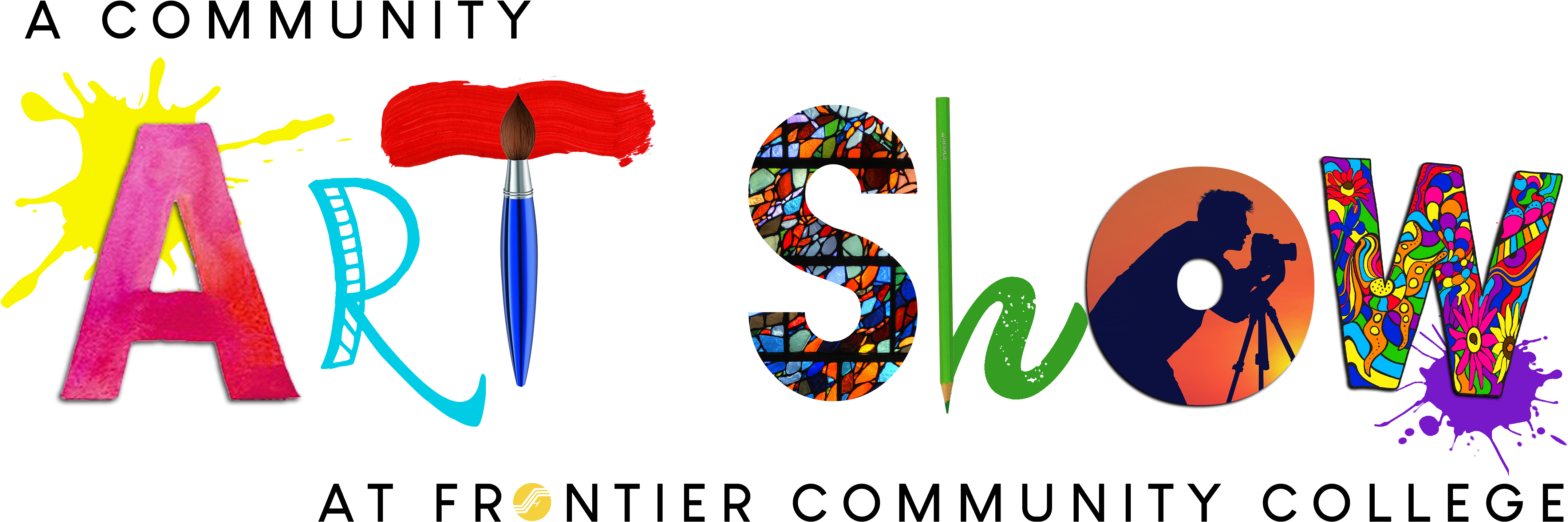 Fcc Hosting Community Art Show On April - Illustration (4500x1677), Png Download