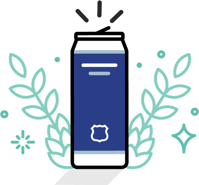 Mystic Midnight Dark Saison With Black Currant - Illustration (800x608), Png Download