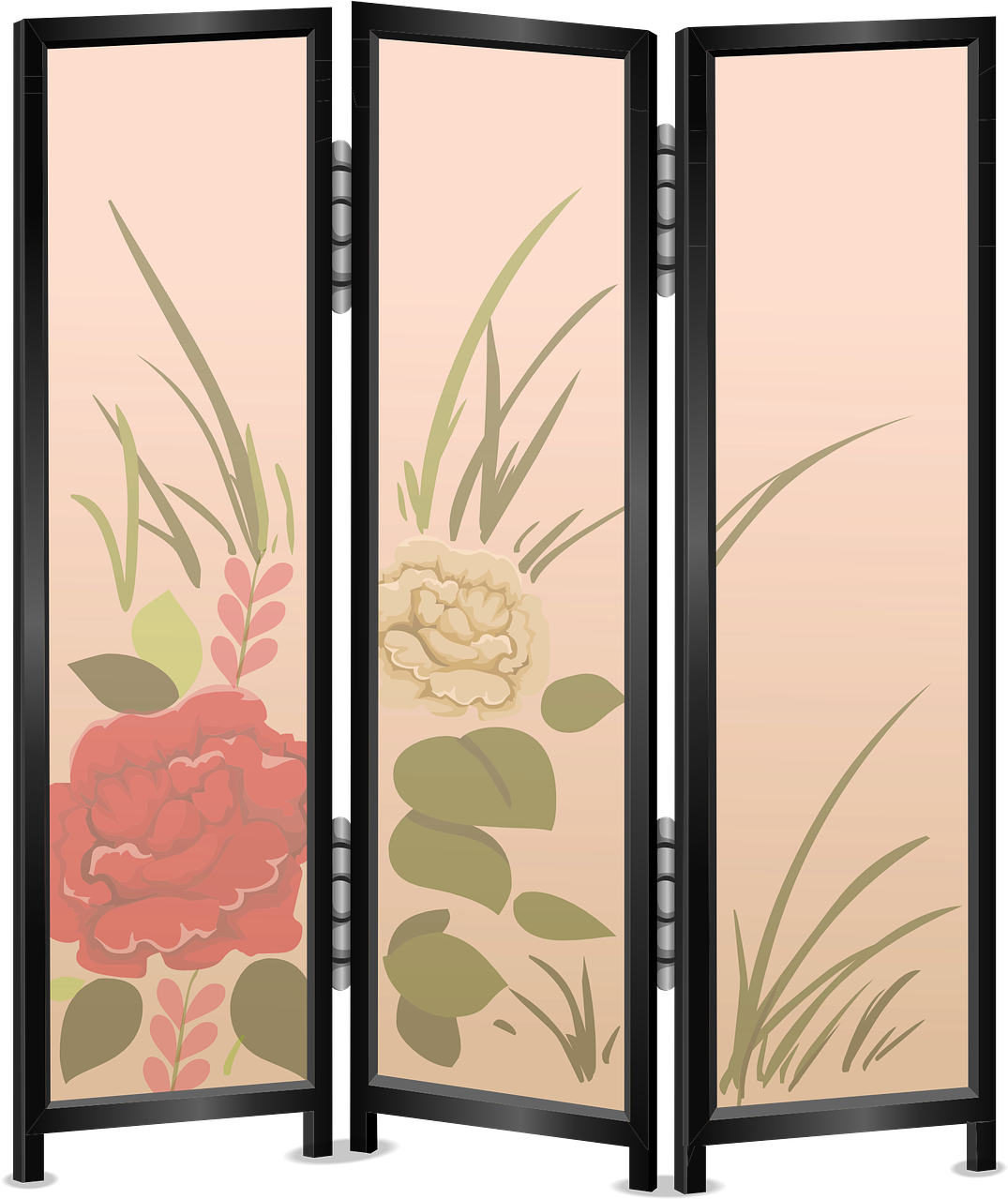 Download Partition Room Divider Screen Folding Screen Full Size PNG