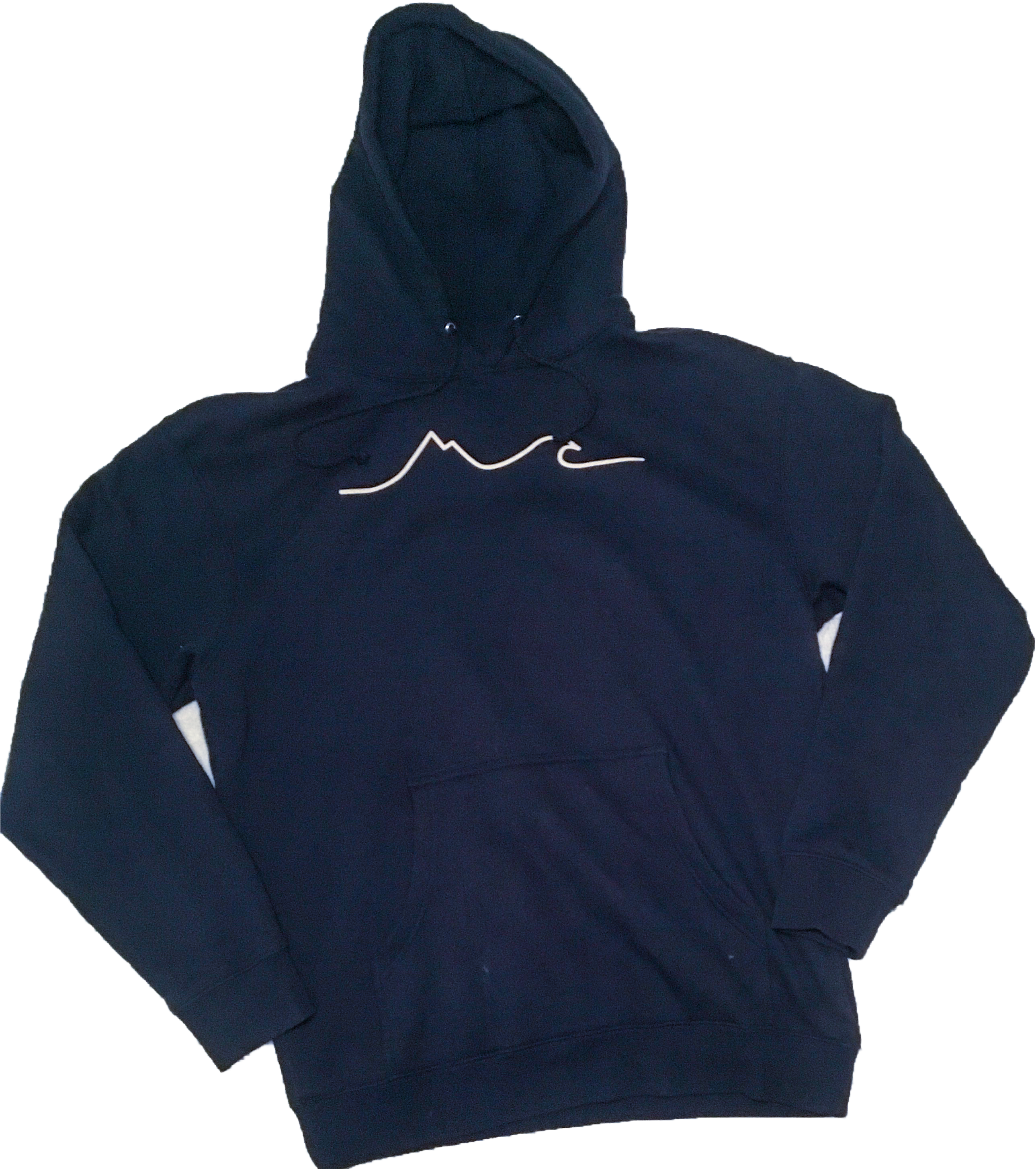 Heavyweight Mt/wave Logo Hoodie - Hoodie (2681x3013), Png Download