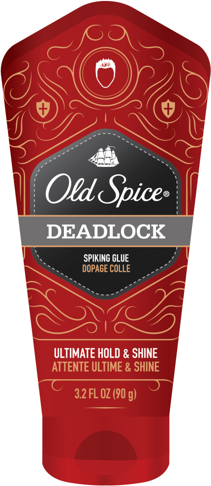 Tube Spikeglue 3 38oz Deadlock Giveaway - Old Spice (517x1024), Png Download