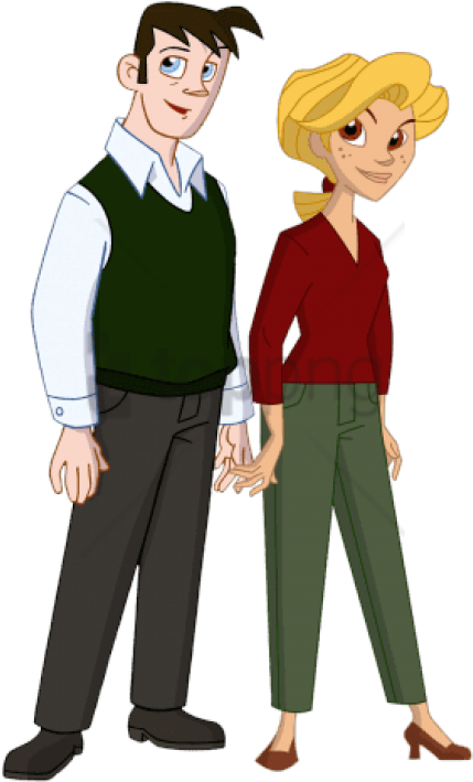 Free Png Download Bat Pat Characters George And Elisabeth - Leo Bat Pat (480x732), Png Download