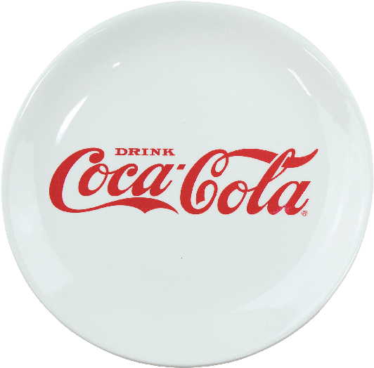 Coca Cola Pre 1910 Salad Plate - Coca Cola (586x586), Png Download