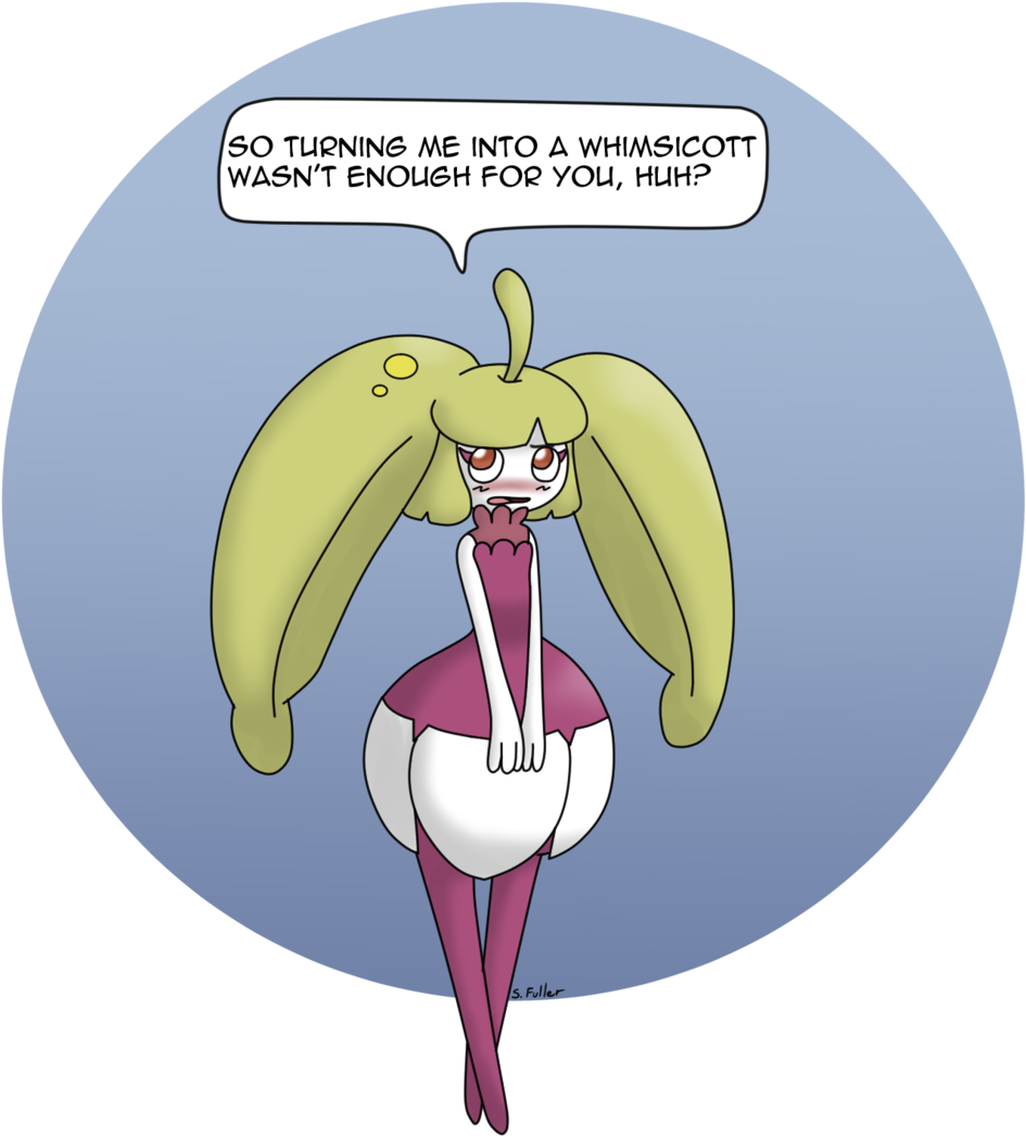so Tupnins Me Into A Whimsicott Wasn't Enoush Fop - Tsareena Tg Tf (1024x1209), Png Download