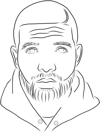 I Will Create A Cool Line Style Draiwng Of Anyone - Sketch (680x510), Png Download
