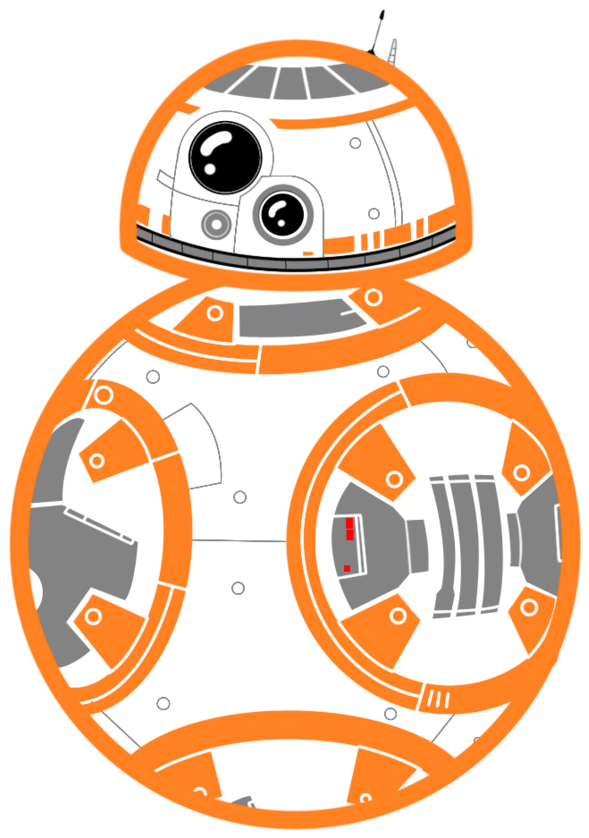 Bb 8 Png - Bb 8 Star Wars Vector (894x894), Png Download
