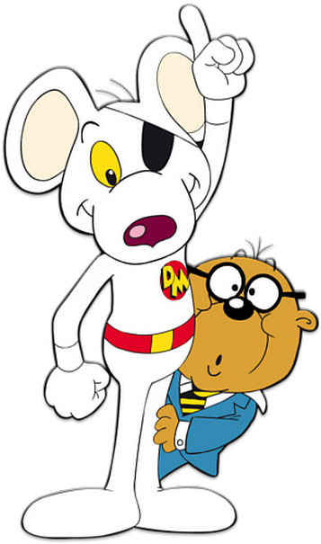 Danger Mouse Is Making A Comeback And Irish Animators - Danger Mouse Penfold (620x620), Png Download