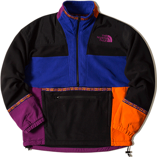 92 Rage Fleece Anorak T93mid9qx - Pocket (600x900), Png Download