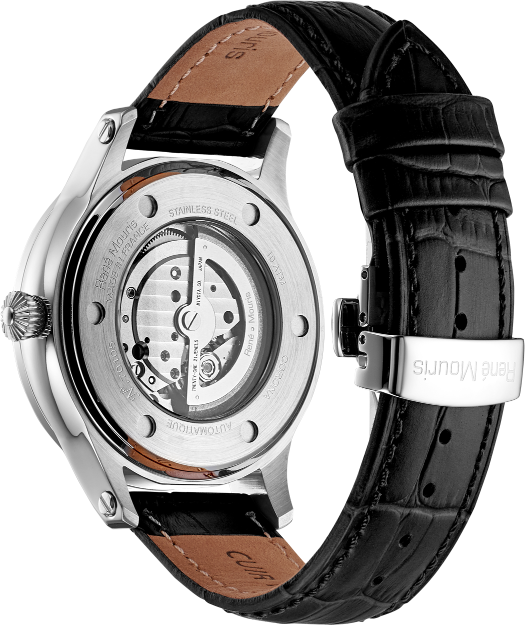 René Mouris Analog Corona - Watch (1500x1500), Png Download