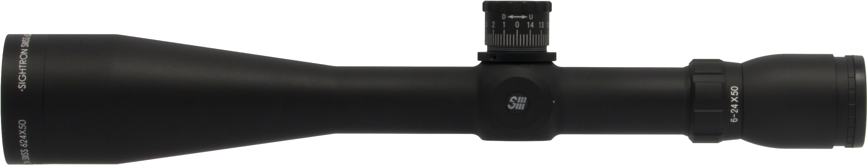 Siiiss624x50lrzsffp/moa Item - Sightron Siii 10 50x60ft (2971x781), Png Download