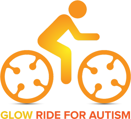 2019 Glow Ride For Autism - Ride For Autism (600x600), Png Download