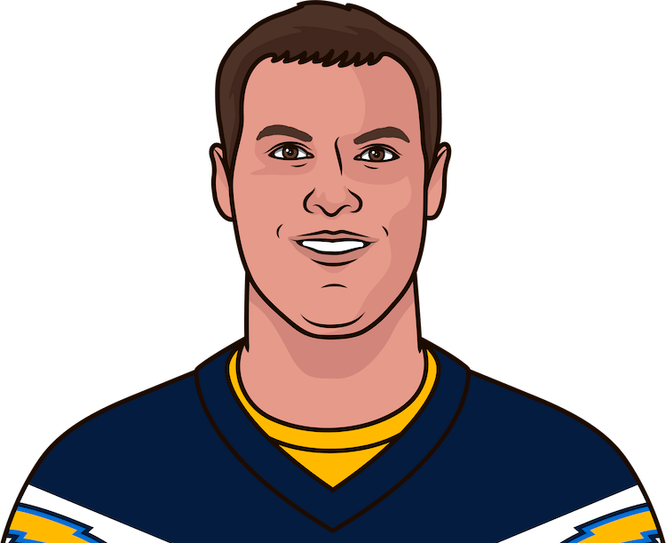 Philip Rivers Had A Completion Percentage Of - Cartoon (750x611), Png Download
