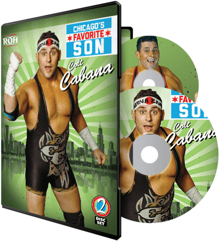 "chicago's Favorite Son" 2 Disc Dvd Set Wrestlingstore - Barechested (600x600), Png Download