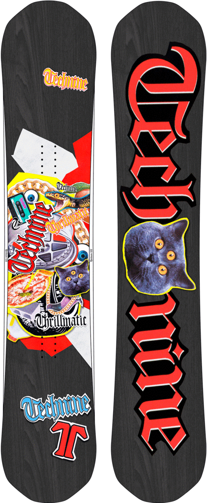 Trilmatic Snowboard F18 - Snowboard (503x1023), Png Download