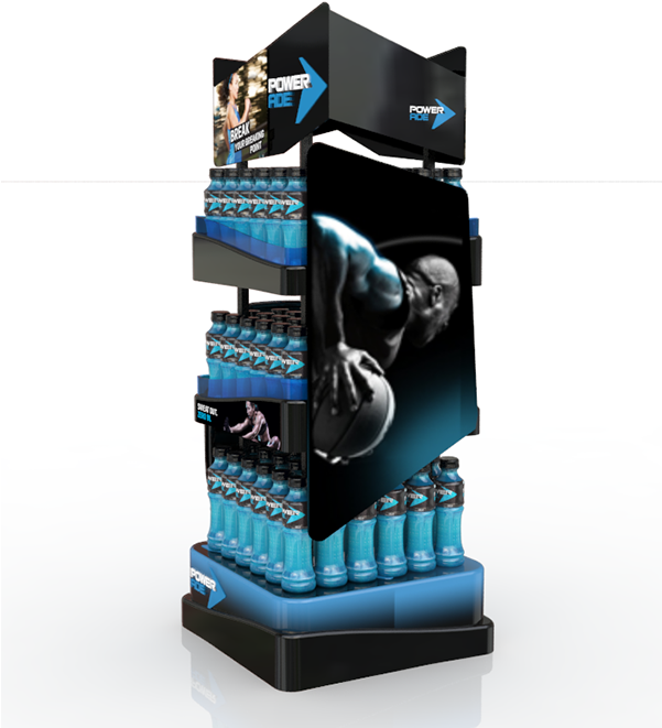 Adicional Powerade - Action Figure (600x690), Png Download