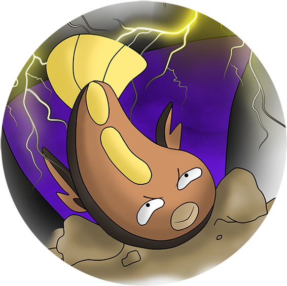 It's Electric Pu Edition - Cartoon (591x588), Png Download