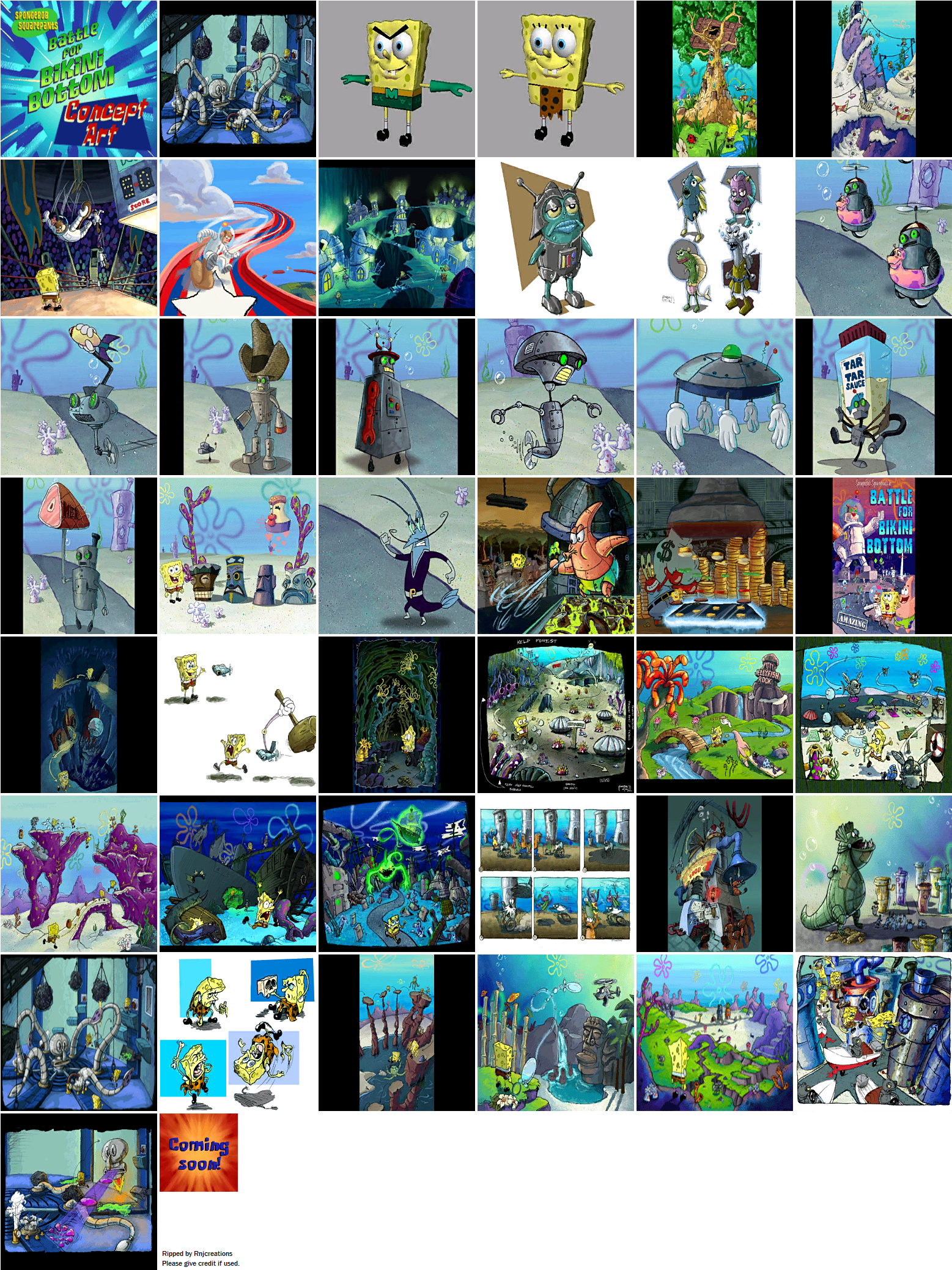 Spongebob Battle For Bikini Bottom Art (1564x2094), Png Download