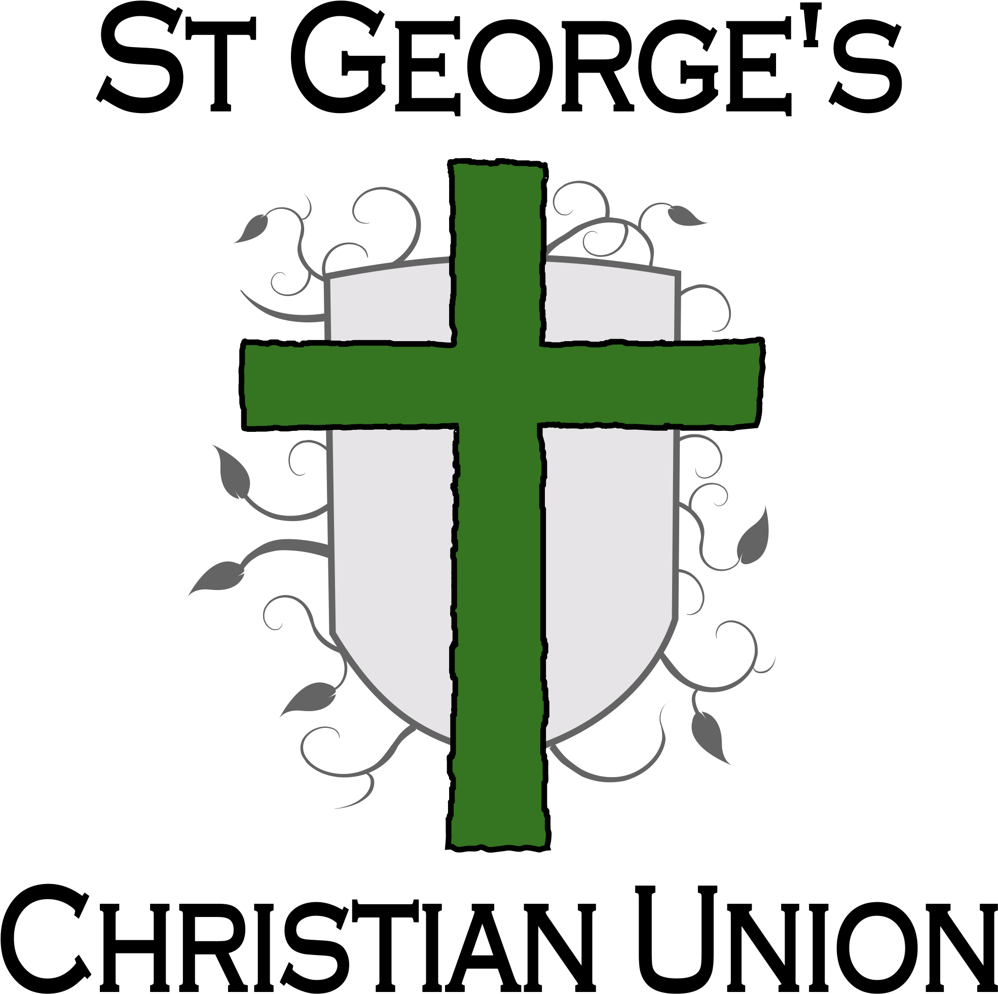 Welcome To The St George's Christian Union - Cross (2222x2222), Png Download