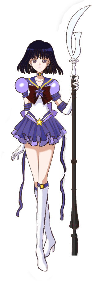 600 X 907 1 - Sailor Moon Eternal Sailor Saturn (600x907), Png Download