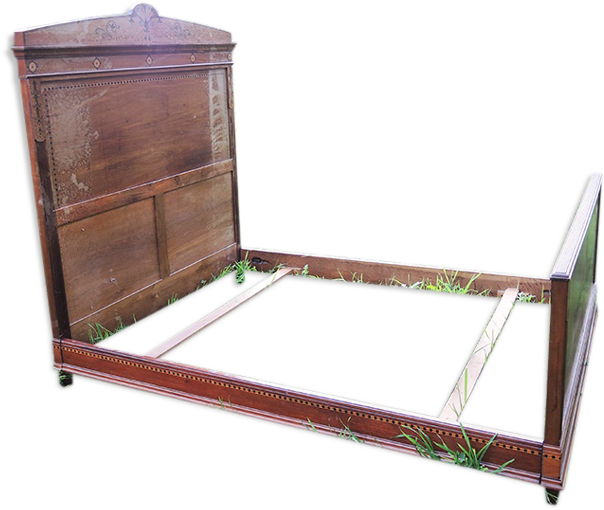 Vintage Wood Frame Png (1457x1457), Png Download