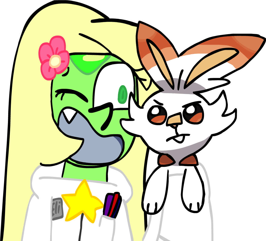 Clearly, But I Still Tried Regardless - Pokemon Sword And Shield Starterd Evolution (1102x996), Png Download