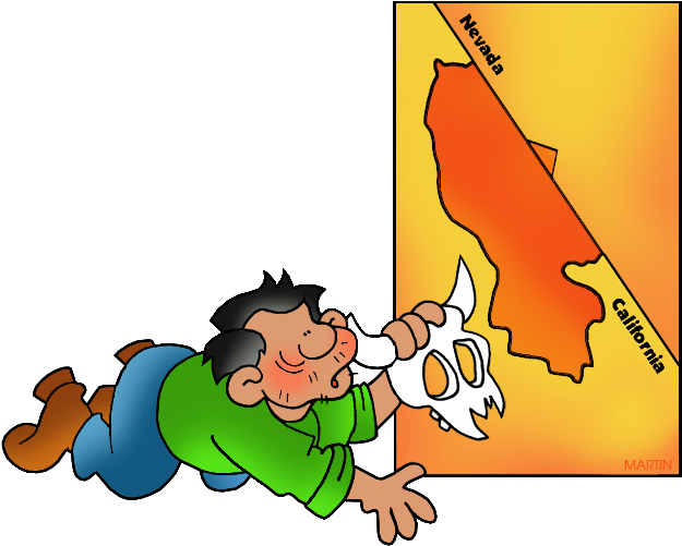 Death Clipart Death Valley - Exploring Phillip Martin Clipart (648x542), Png Download