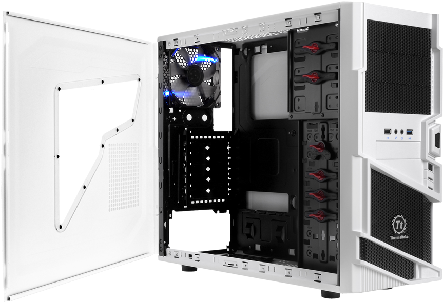 Thermaltake Commander Snow2 - Msi Commander Snow Edition (1000x664), Png Download