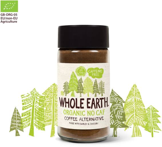 Whole Earth No Caf (600x600), Png Download