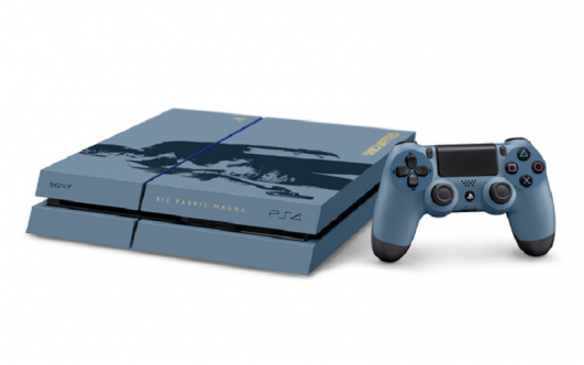 Sony Playstation 4 Ps4 Limited Edition Uncharted 4 - Sony Playstation 4 Ps4 500gb Uncharted 4 Limited Edition (530x665), Png Download