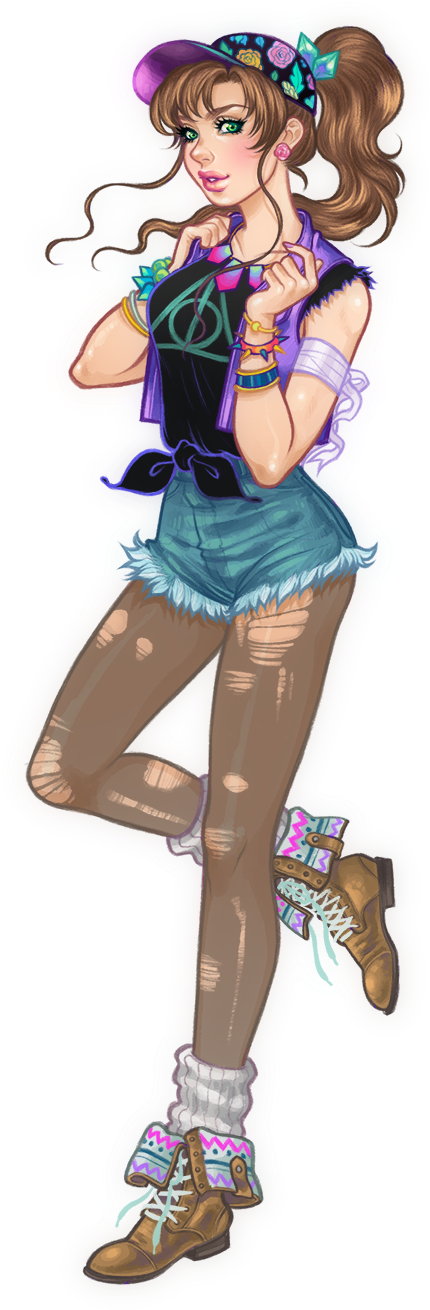 Drawing Illustration Art Fanart Sailor Moon Sailormoon - Hipster Sailor Jupiter (500x1349), Png Download