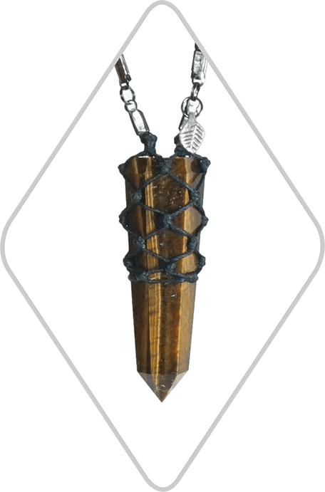 Tiger's Eye - Pendant (456x691), Png Download