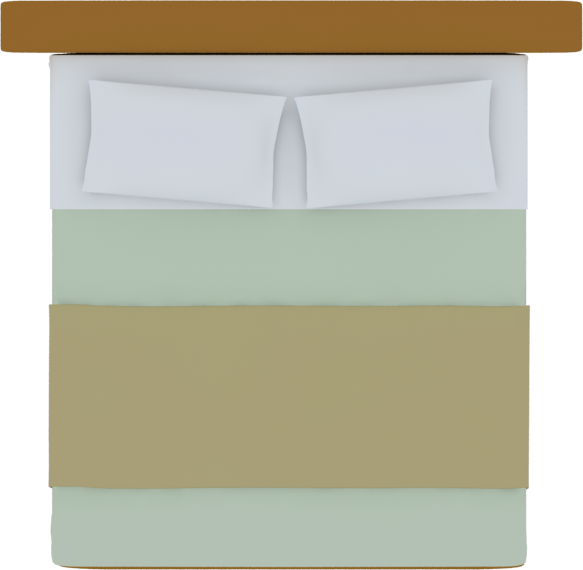 Cama Doble 02 Copia - Changing Table (583x570), Png Download