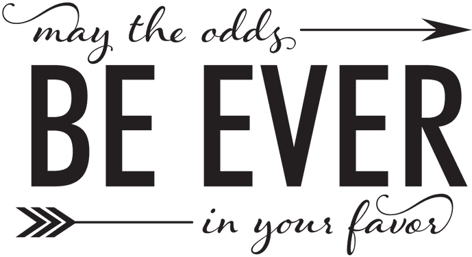 The Hunger Games Quote - Calligraphy (700x700), Png Download