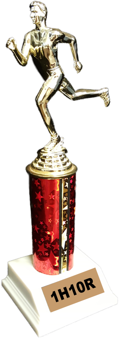 One Hole Base, 4 Inch Round Column, One Figurine - Trophy (1000x1294), Png Download