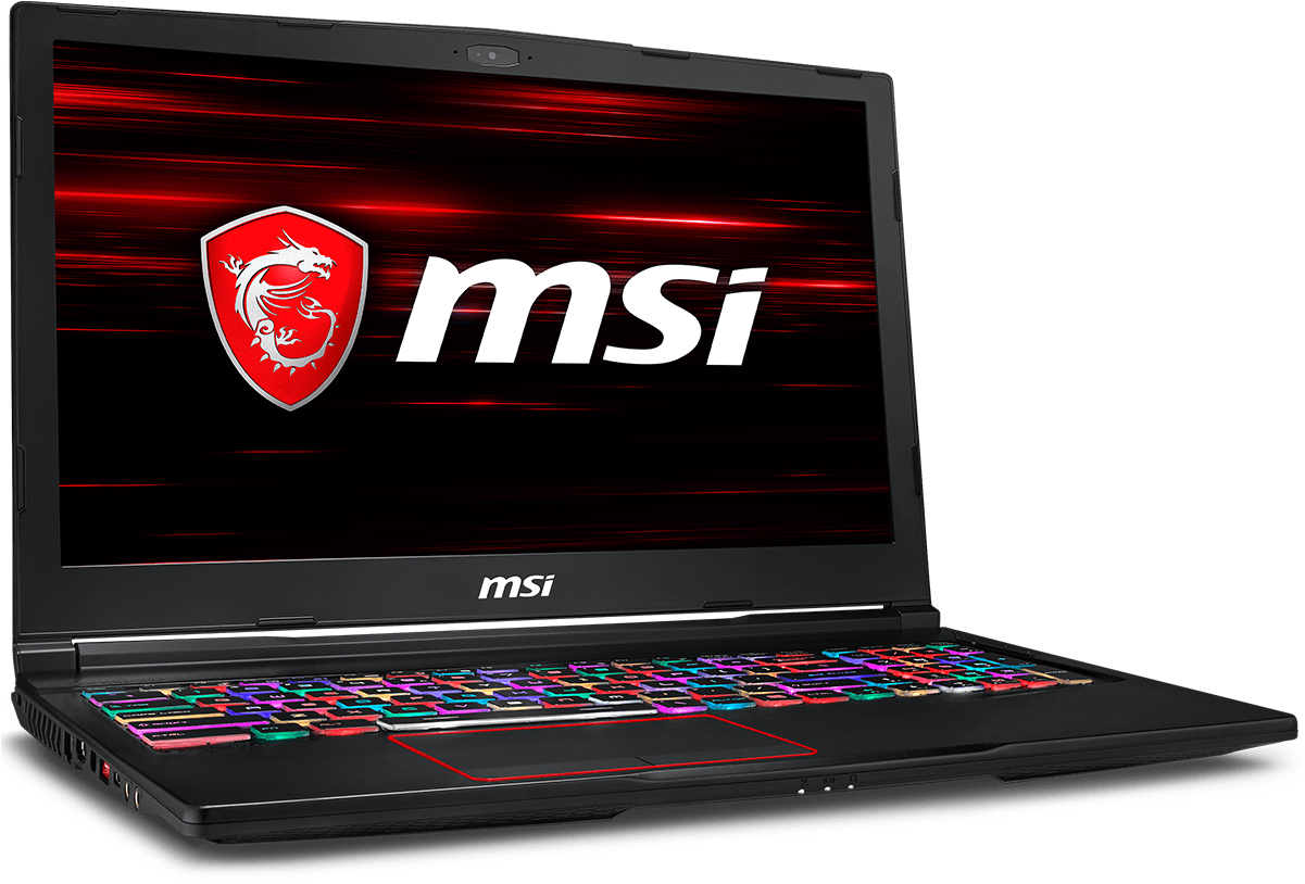 Msi Ge63 Raider Rgb-053 Gaming Laptop - Msi Gf63 8rc 409 (1200x1200), Png Download
