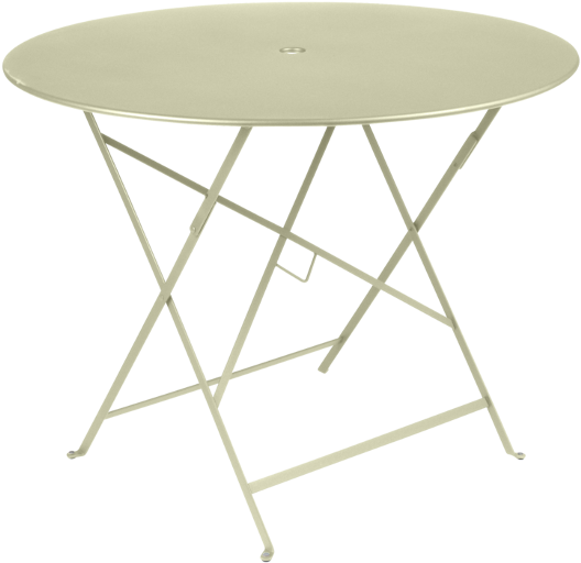 Bistro 96 Cm Table Round - Table Fermob (555x555), Png Download